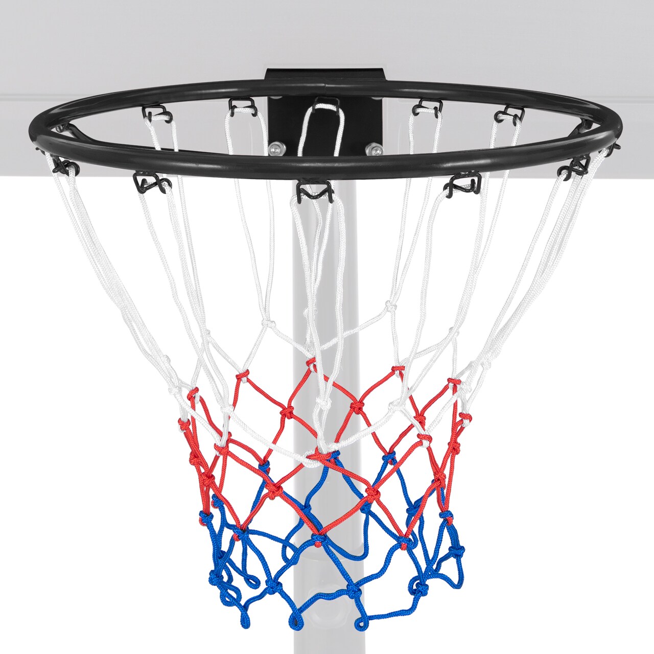 18-Inch Basketball Rim Replacement with All Weather Net and Installation Hardware
